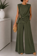 Conjunto gota satinado